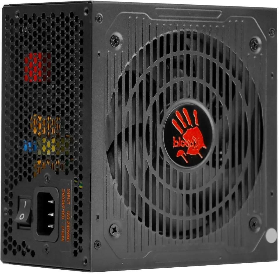 Блок питания BLOODY BD-PS750G,  750Вт,  120мм,  черный, retail [bd-ps750g-m]